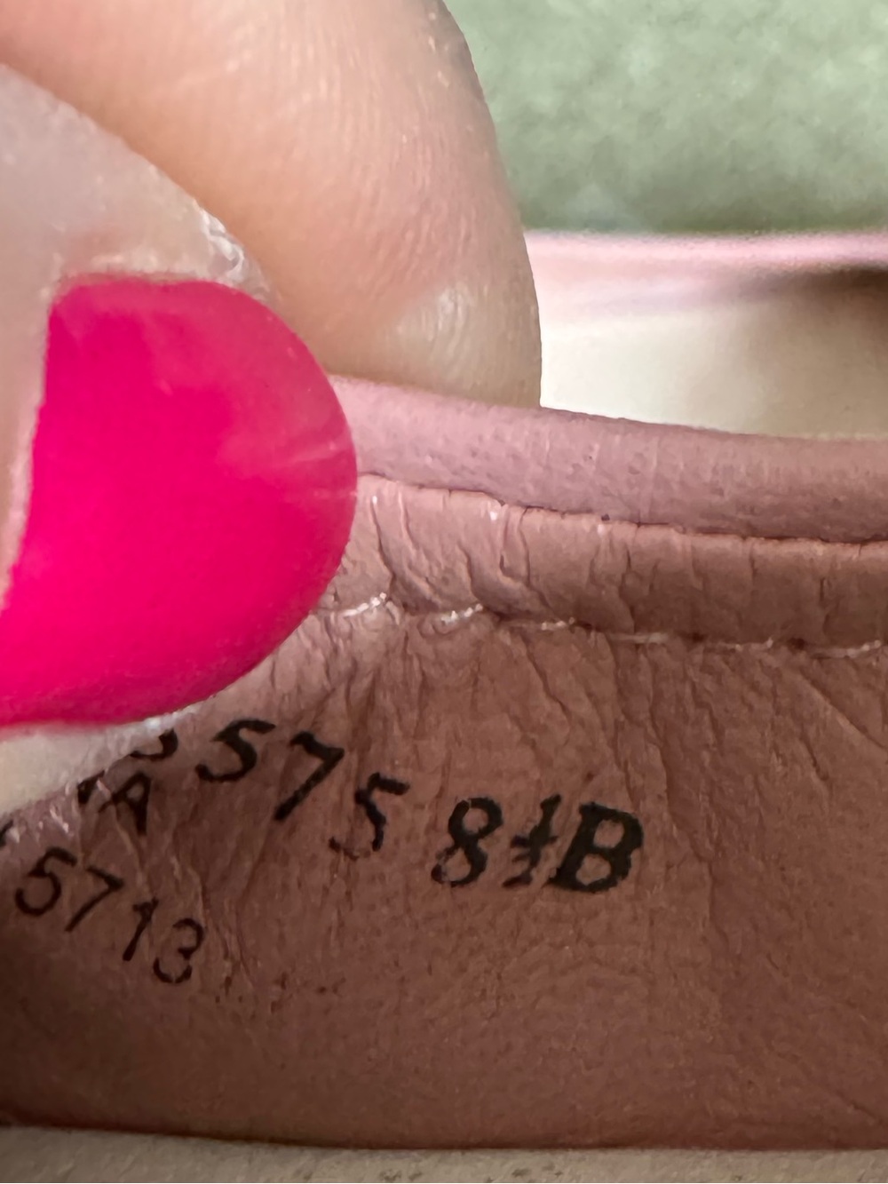 Cole Haan Nike Air Pink Leather Cap Toe Wedge Ballet Shoes Size 8.5 - Picture 8 of 13